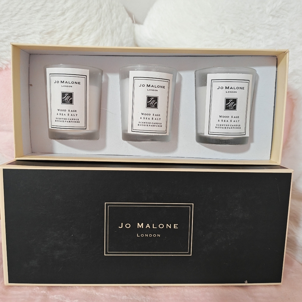 Jo Malone Wood Sage & Sea Salt Candle Trio